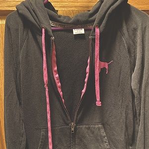 Pink Zip up Hoodie
